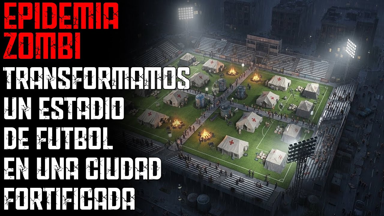 EPIDEMIA ZOMBI: Transformamos un estadio de fútbol en una ciudad fortificada