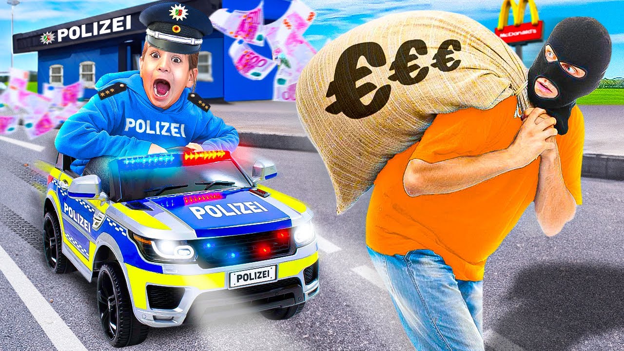 KLEINER JUNGE überlebt 24 STUNDEN im MINI POLIZEIAUTO😱