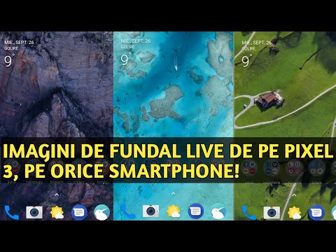 Imagini de fundal live de pe Pixel 3, pe orice smartphone!