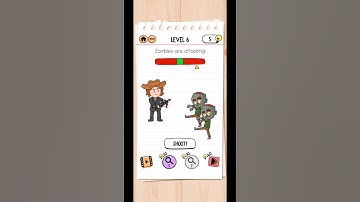 Brain Test 2 | Monster Hunter Joe Level 6 Solution | Zombies are attacking!