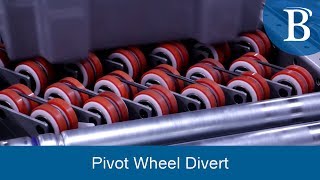 ZiPsort Pivot Wheel Divert | ZiPline Conveyor