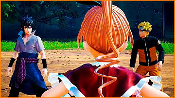 Naruto Sees Tsunade in Bisky | Jump Force Game