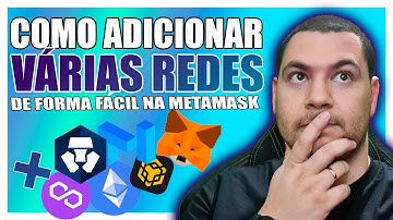 Chainlist - Como Adicionar Redes Na Metamask poucos cliques BSC Polygon Matic BNB Cronos Zcore AVAX