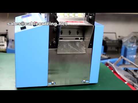 Industrial Wire, Cable, and Rope Cutting Machine for Automation