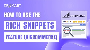 How to Use the Rich Snippets Feature in BigCommerce using the SEOKart