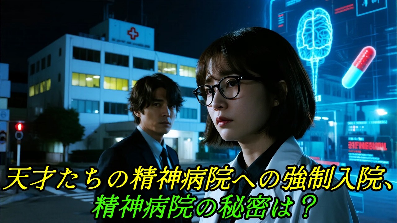 天才たちの精神病院への強制入院、精神病院の秘密は？#スリラー #ミステリー