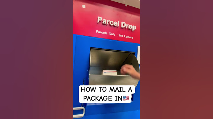 HOW TO MAIL A PARCEL IN AMERICA #shorts #parcel #shipping #youtubeshorts #package #viral