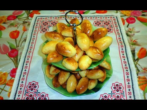 Закусочные «пирожки-малютки» на скорую руку / Закусочні пиріжки / Пирожки с мясом в духовке.