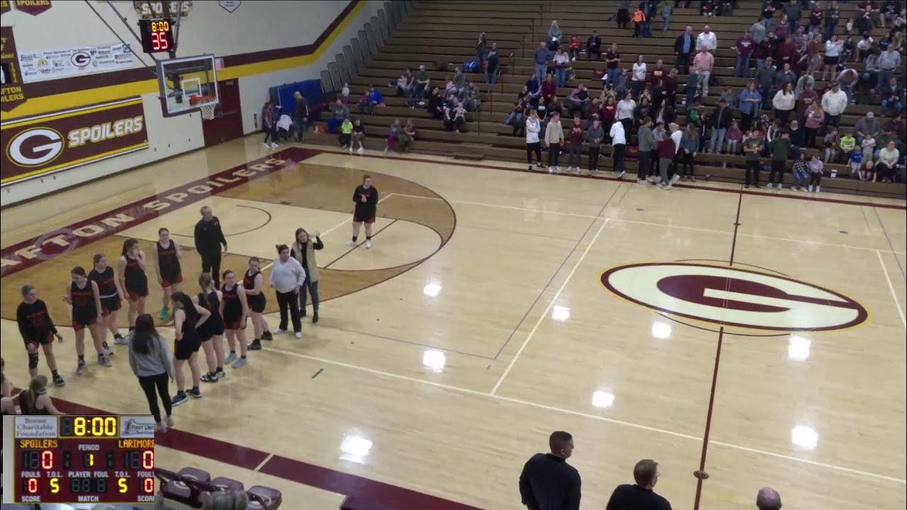 Grafton vs Larimore Girls Basketball 2/7/23 YouTube