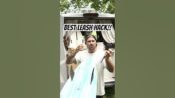 Save this leash hack!!#surftip #surfknowledge #surfcompanions