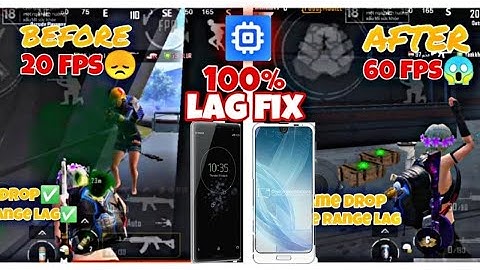 sony xz3 and sharp aquos r2 lag fix 100% ( zero lag in Close range)