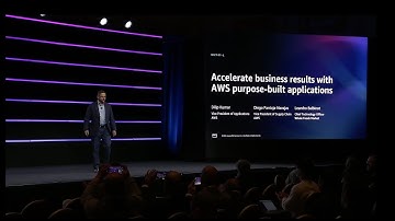 AWS re:Invent 2022 - Accelerate business results with AWS purpose-built applications  (BIZ101-L)
