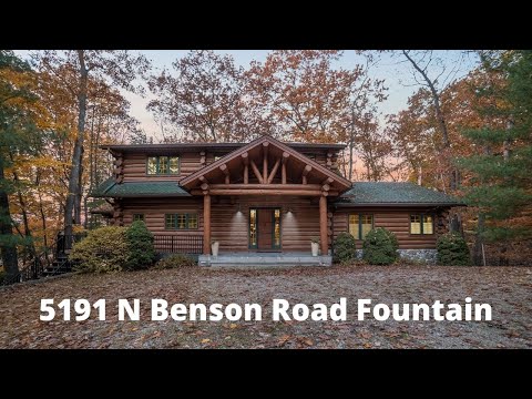 5191 N Benson Road, Fountain, MI home video tour