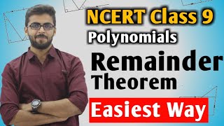 Remainder Thorem in HINDI | Class 9 NCERT Mathematics | Polynomials Class 9 Mathematics