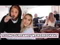 Telling Our Family We're Pregnant In The Most Epic Way!