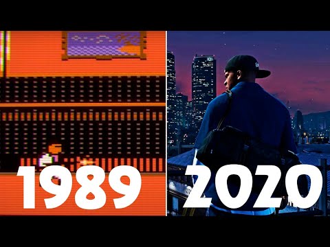 Эволюция ГТА / Evolution Of Grand Theft Auto 1989-2020
