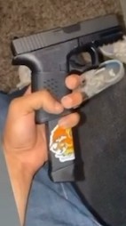 Why do people put stickers on there guns#guns - YouTube