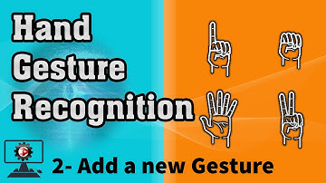 Hand Gesture project by Vision Assistant-LabVIEW 1- add a new gesture