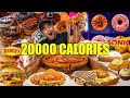 Eating 20,000 Calories In 24 Hours Challenge