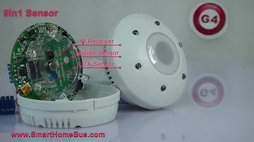 Smart-Bus 9 in 1 Multifunction Sensor (G4) - SB-9in1T-CL