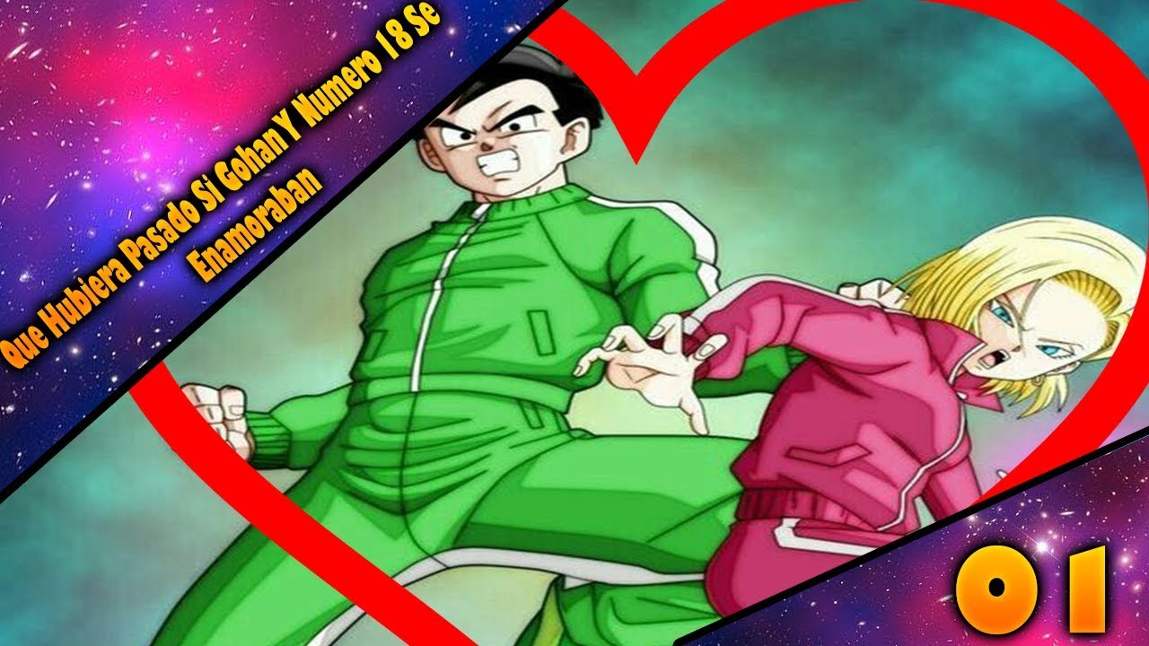 Androide 18 y gohan