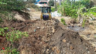 The House​ Backyard​ Was Clutter​ Soils Filling Up With Skills Operator Dozer Heavy And Dump Trucks by គ្រឿងចក្រ Power Machines 22,912 views 4 days ago 1 hour, 53 minutes