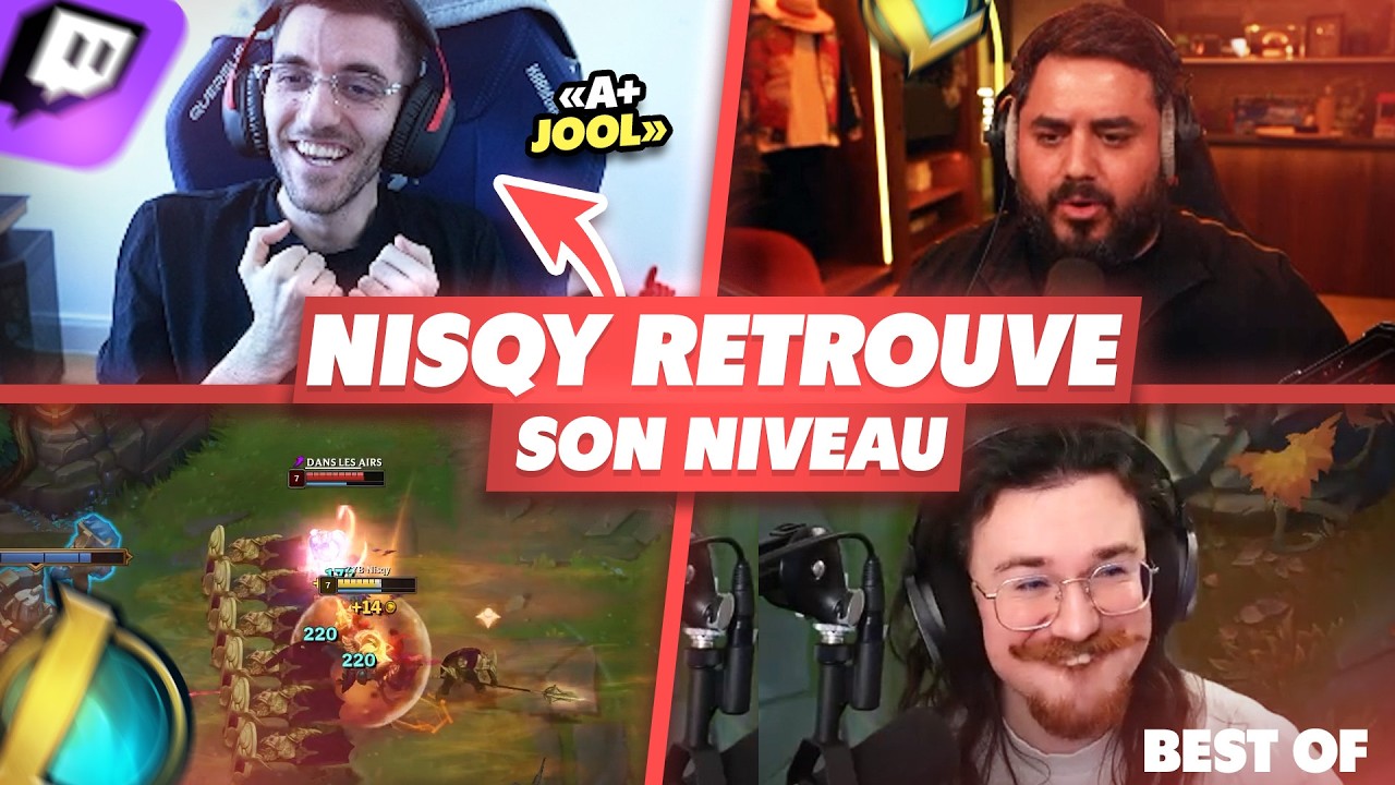 NISQY RETROUVE SON NIVEAU CONTRE SOLARY - Best Of LoL #1374 Réactions