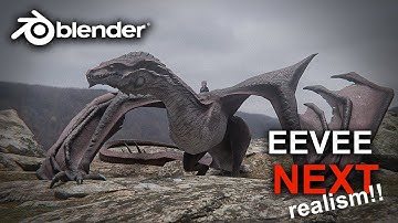 Blender EEVEE NEXT - Targaryen Dragon Realtime Render