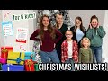 WHAT MY 6 KiDS WANT FOR CHRiSTMAS!🎄🎁 *this is going to be expensive*