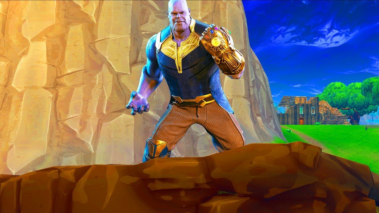 THANOS IN FORTNITE w/ INFINITY GUANTLET TOMORROW ... - 1280 x 720 jpeg 136kB