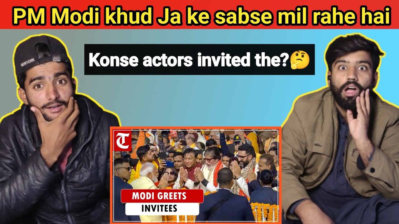 Pakistani reaction PM Modi greets invitees after' Pran Pratishtha' rituals at Ram Mandir in Ayodhya