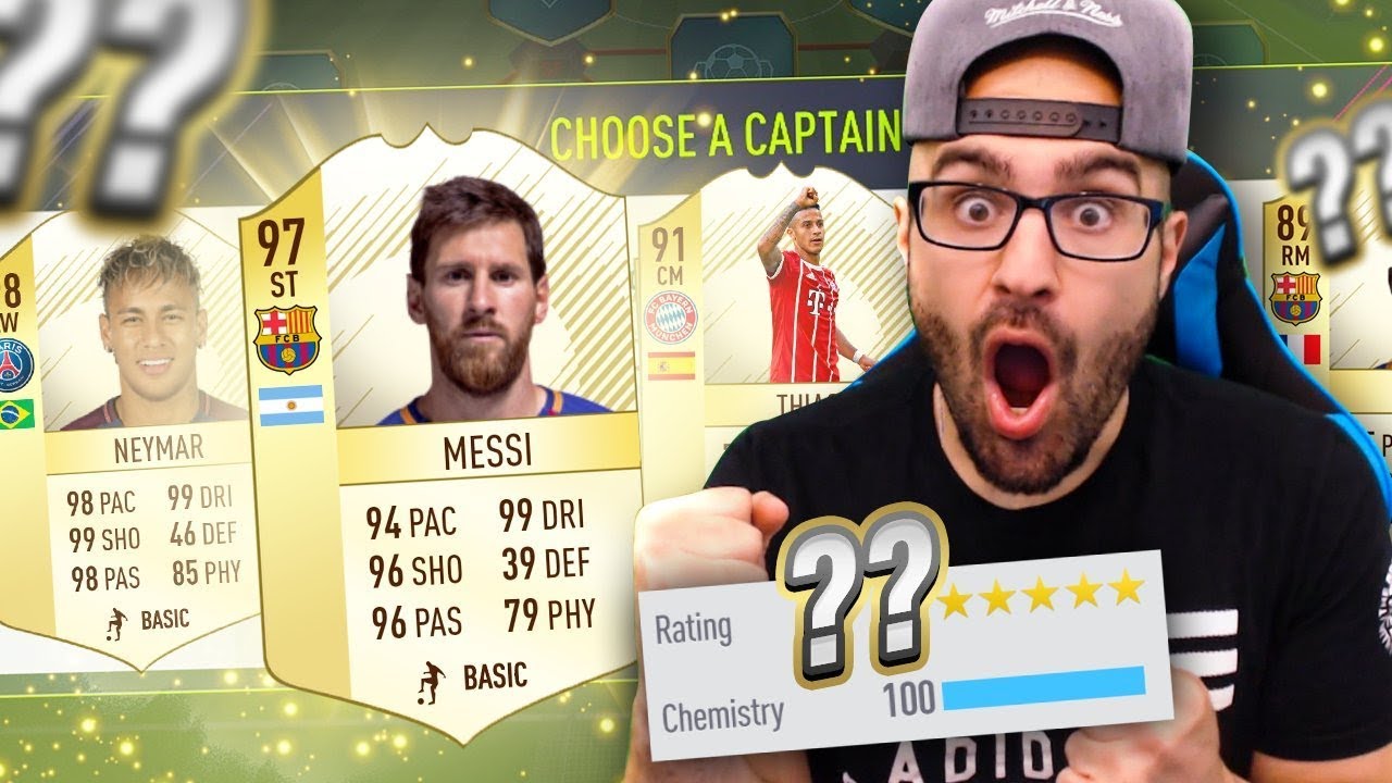 INSANE HIGHEST RATED LA LIGA DRAFT! FIFA 18 Ultimate Team