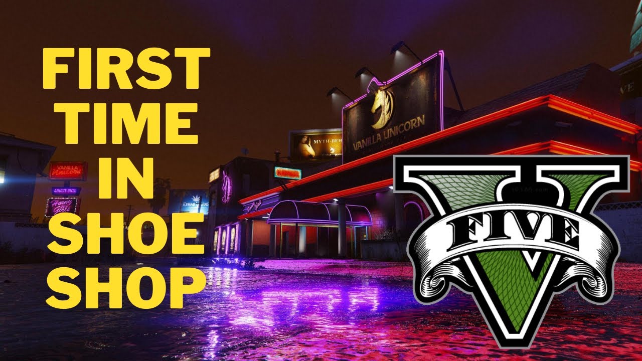 Entering The Shoe Shop In GTA V YOU WONT BELIEVE WHAT I SAW 