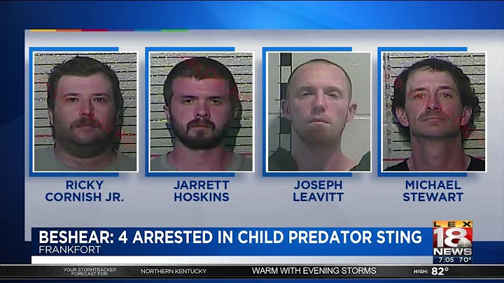 Beshear: 4 Arrested In Child Predator Sting