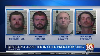 Beshear: 4 Arrested In Child Predator Sting Wealth