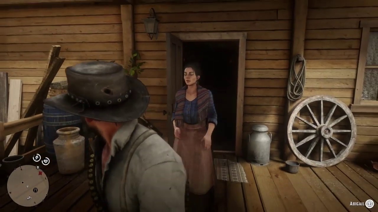 Abigail and Jack are held hostage by the government Meanwhile John: :  reddeadredemption