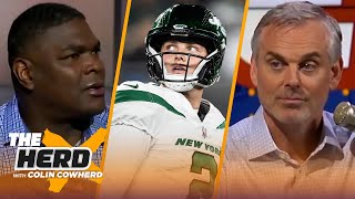Zach Wilson benched, Staley snaps at reporters, Pierce's first loss as Raiders HC | NFL | THE HERD