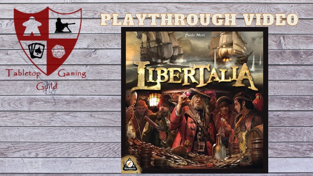 Libertalia Board Game Playthrough on Board Game Arena YouTube
