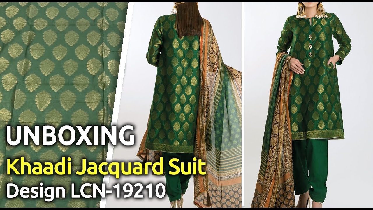 khadi suit design