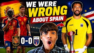 🔥 We Were WRONG About Spain… 😳 | Spain 0-0 Cape Verde Reaction #football #fifa 