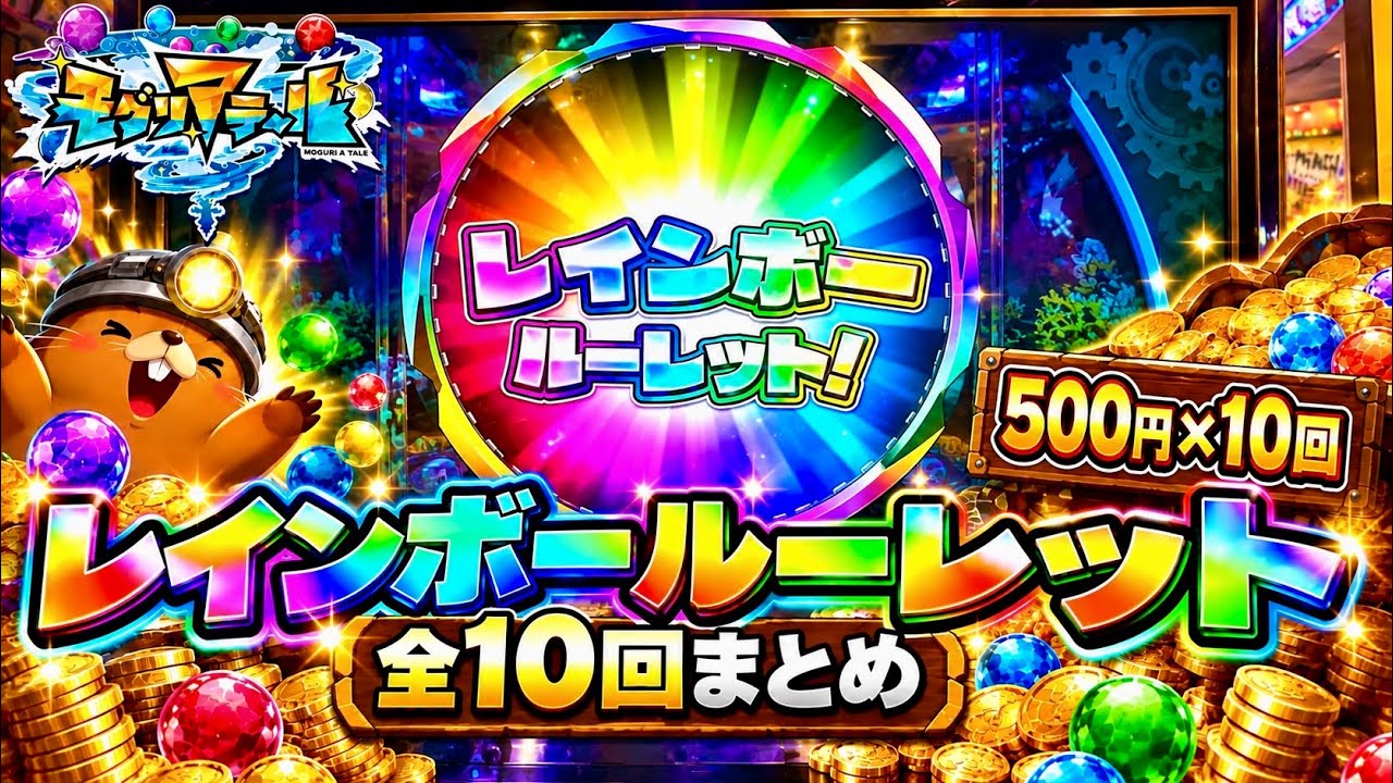 プレイ動画】モグリアテール レインボールーレット全10回まとめ
