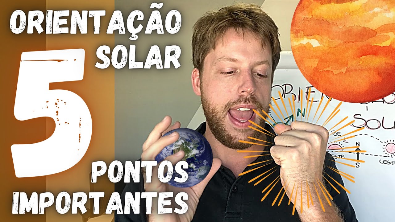 5 Pontos importantes para se pensar antes de construir! Incidência solar nas edificações. ☀️