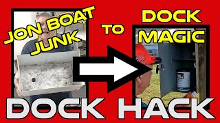 From Live Well to Dock Box - Recycling jon boat parts.