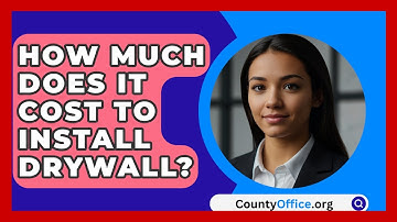 How Much Does It Cost To Install Drywall? - CountyOffice.org