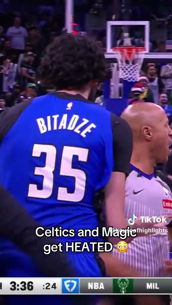 Celtics and Magic get heated #hoodnews #orlandomagic #bostonceltics #basketball #omg #how #why #wow