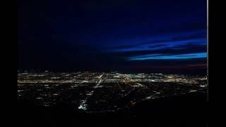 Sunset Over Salt Lake Valley