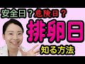 【医師直伝】妊娠したい人もしたくない人も排卵日を知っておこう！【産婦人科】