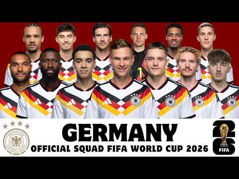 77lucki x junglertoto - Skuad Resmi Jerman untuk Piala Dunia FIFA 2026 | Jerman | Piala Dunia FIFA 2026