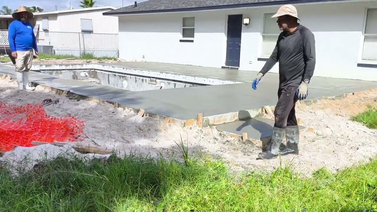 Concrete Pool Deck Haines City FL 