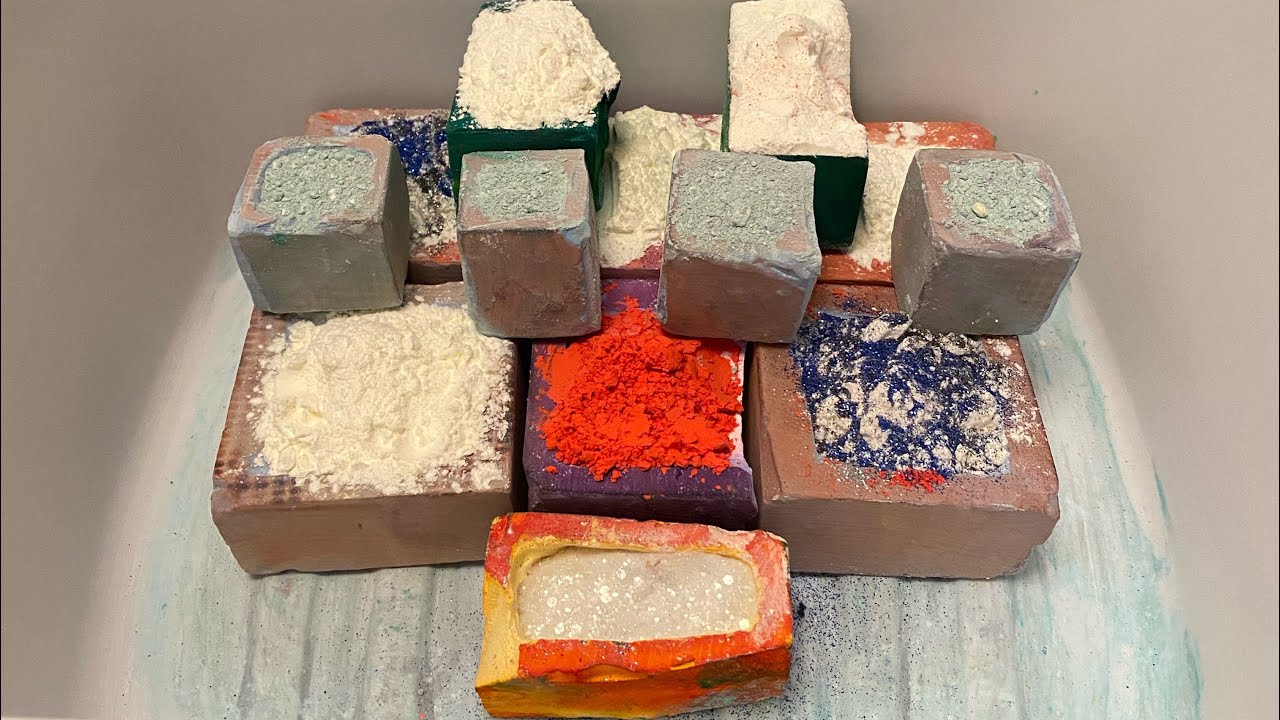 Colorful Chalk Bombs 💣 💕 YouTube